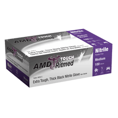 Black Nitrile Gloves