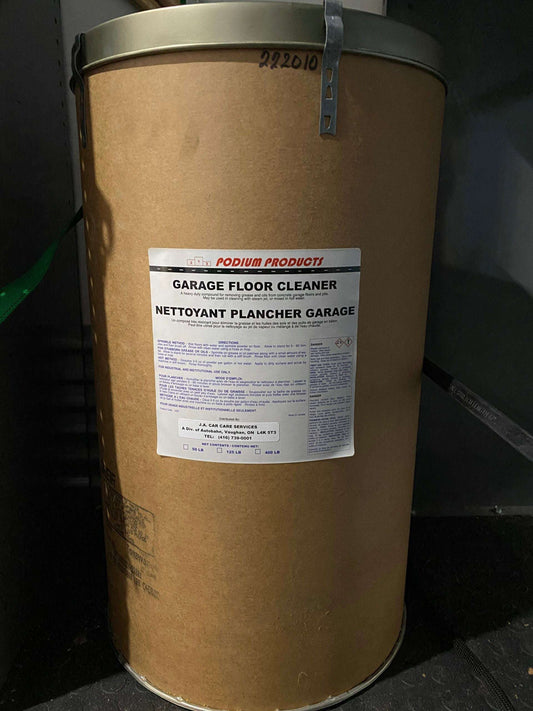 PODIUM GARAGE FLOOR CLEANER - 125 LBS