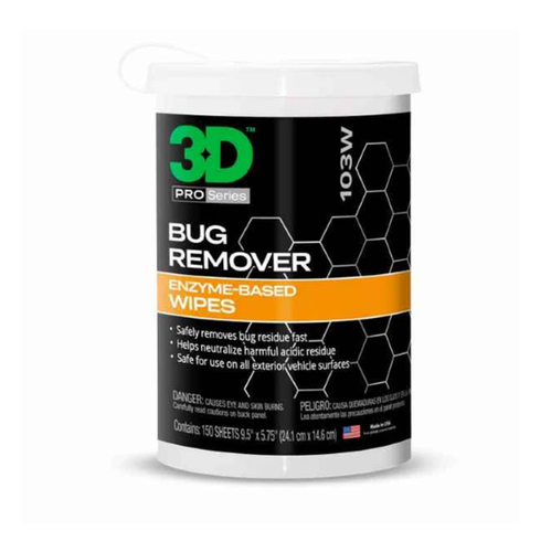 3D BUG REMOVER WIPES - 100PK