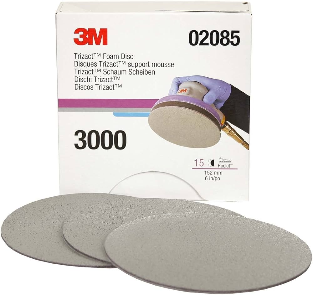 3M TRIZACT P3000 6 INCH DISCS - 15PK