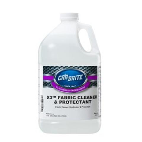 Car Brite Chemicals X3 Fabric Cleaner & Protectant