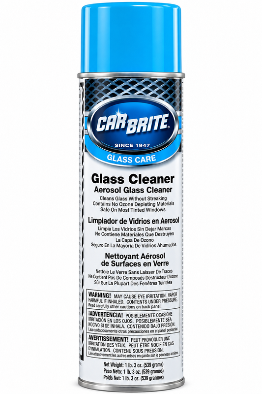 CARBRITE AMMONIA-FREE FOAMING GLASS CLEANER - AEROSOL