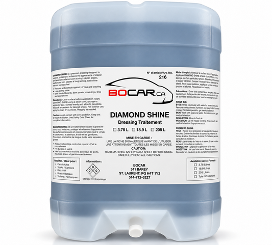 BOCAR DIAMOND SHINE HIGH-GLOSS TIRE DRESSING