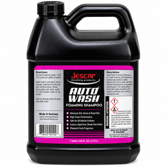 JESCAR AUTO WASH SHAMPOO - 128OZ