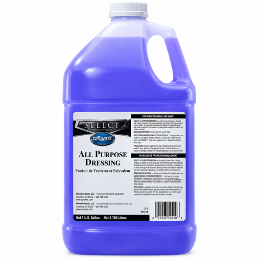 CARBRITE SELECT SILICONE-FREE HIGH-GLOSS ALL-PURPOSE DRESSING