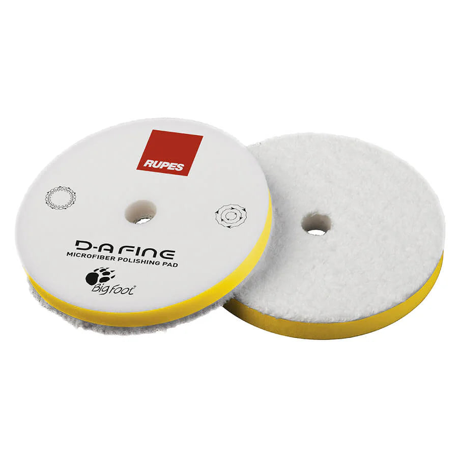 RUPES YELLOW D-A FINE MICROFIBER PAD