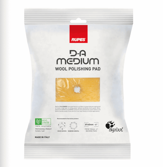 RUPES MEDIUM WOOL POLISHING PADS