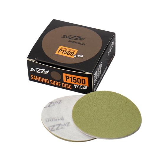 ZVIZZER 1500 SANDING SURF DISC 180MM - 10PK