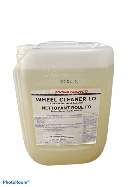 PODIUM LO ODOUR WHEEL CLEANER 20L