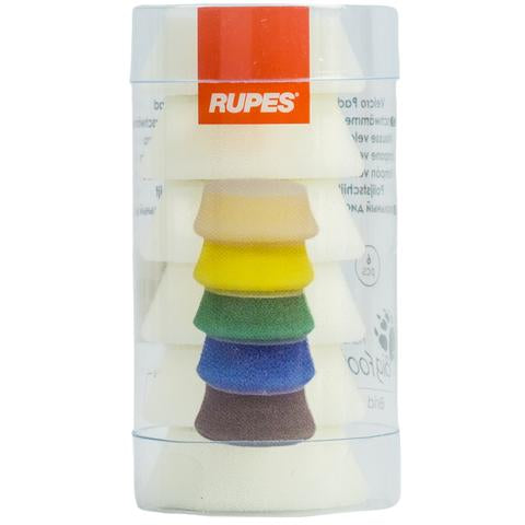 RUPES 1" WHITE ULTRA FINE FOAM 9.BF40S 6 PACK